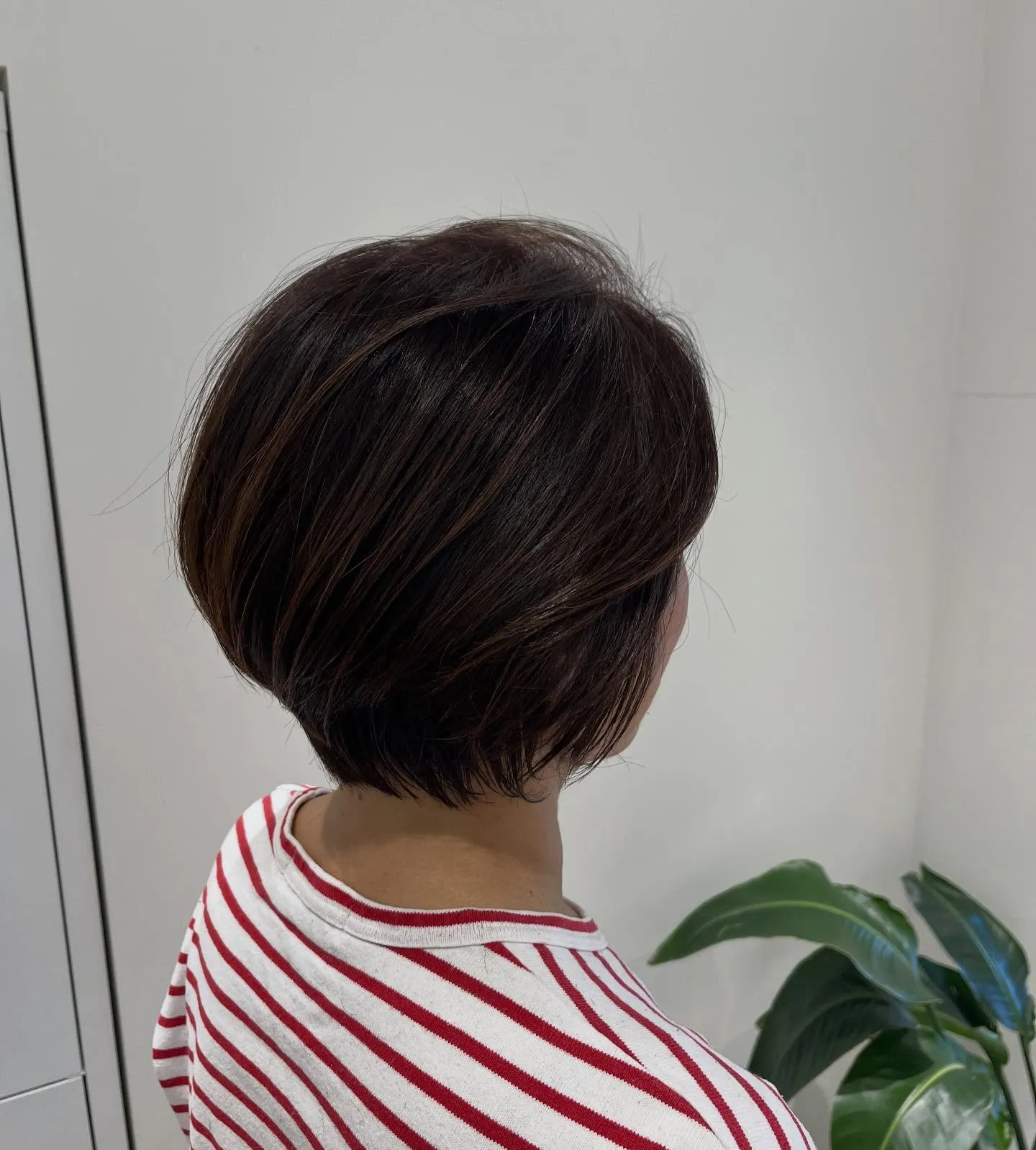 ウルフカットから短すぎないショートにカット😊